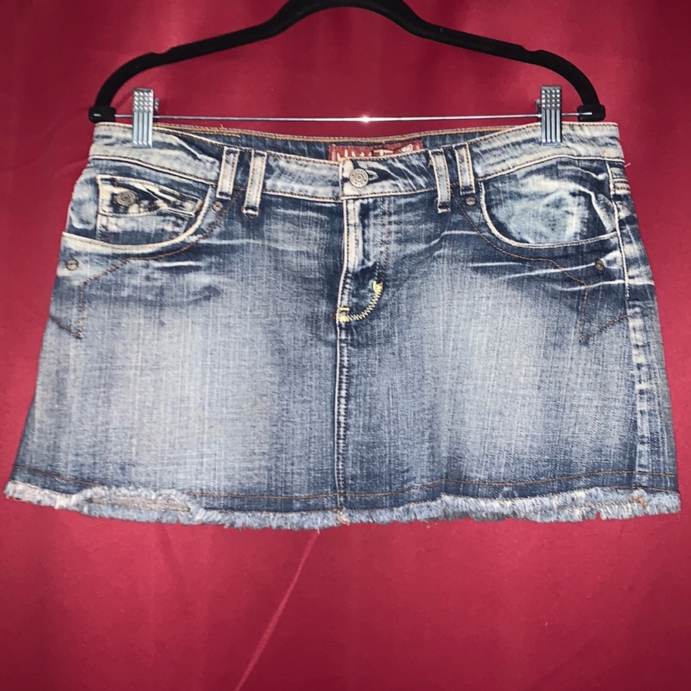 Vintage Mini jean skirt